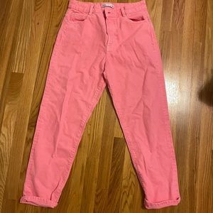 High Waisted Mom Fit Jeans